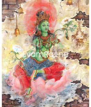 Oil Painting Tara