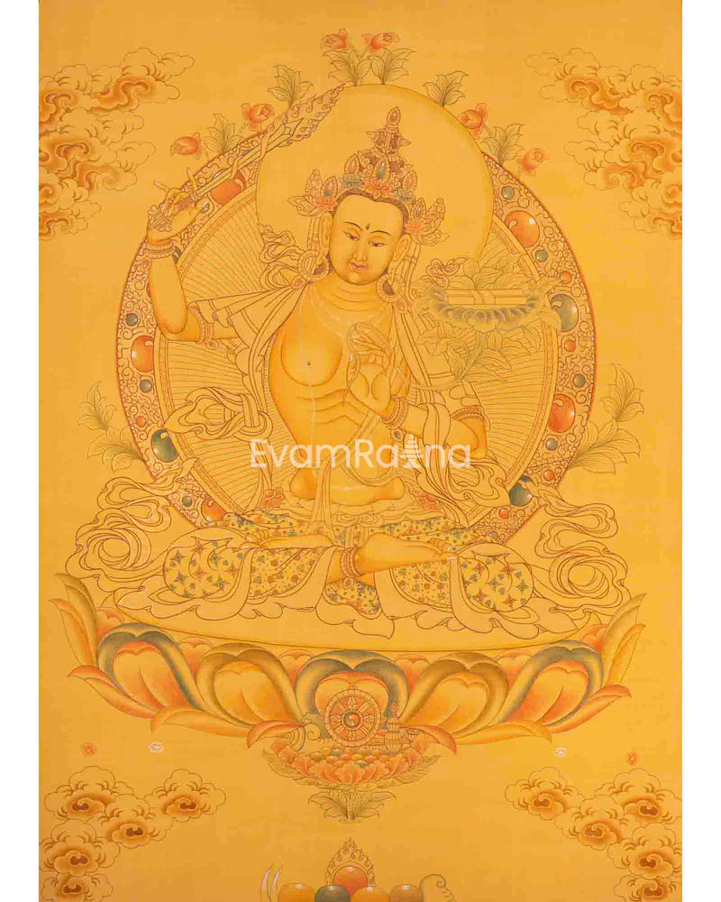 Original Manjushree Thangka 