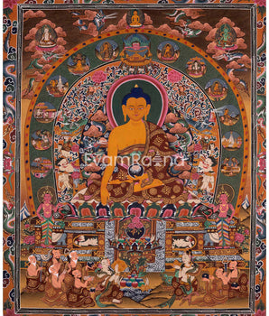 Shakyamuni Buddha Thangka