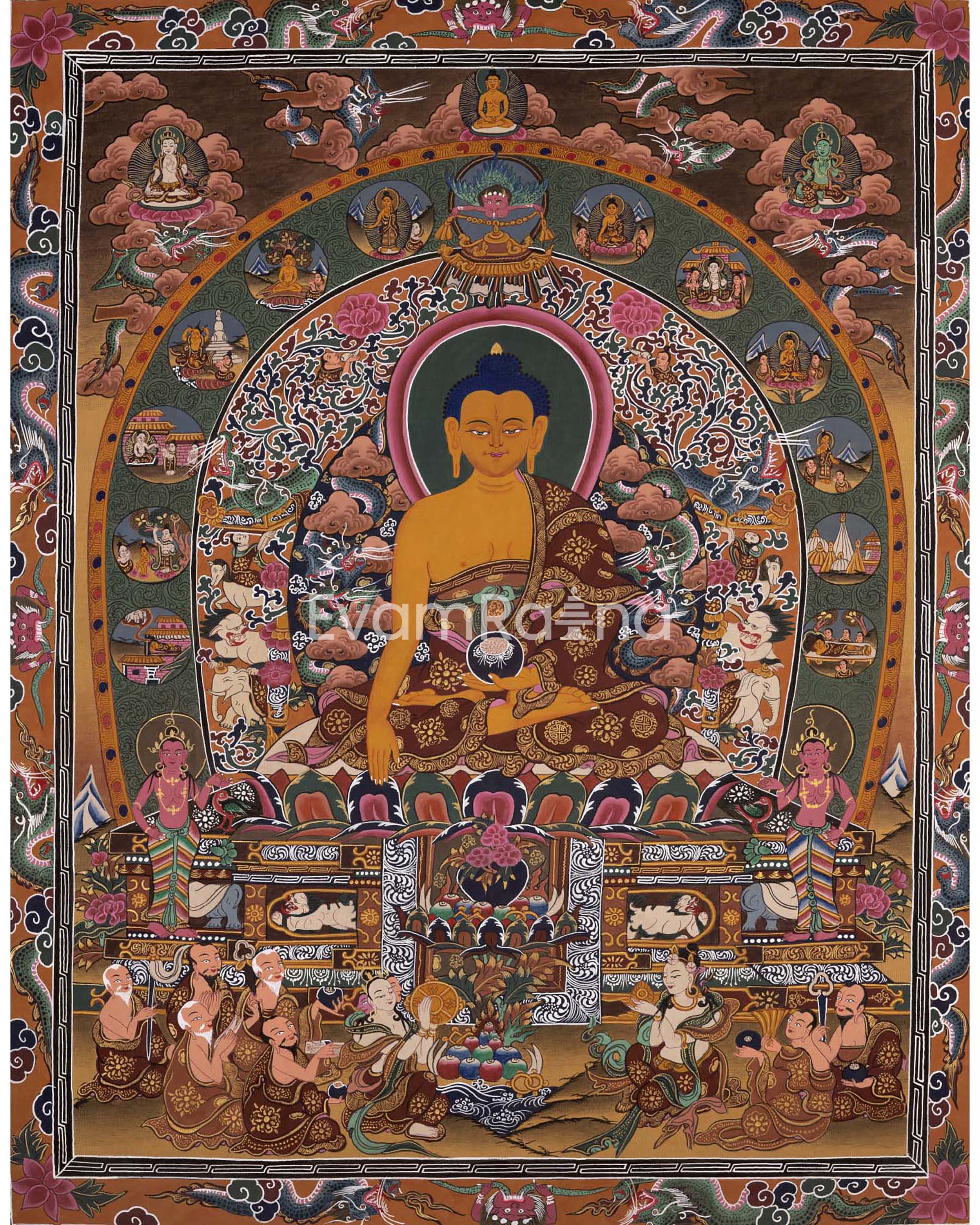 Shakyamuni Buddha Thangka