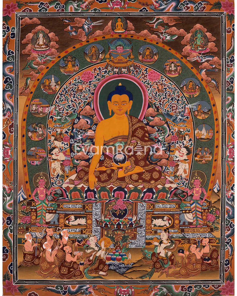 Shakyamuni Buddha Thangka