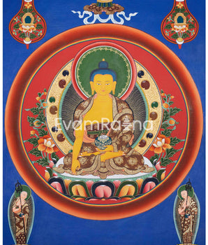 Original Shakyamuni Buddha Thangka