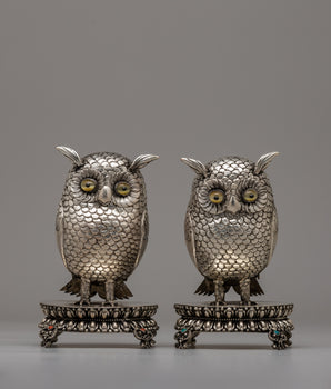 Set Of Owl Statue for Garden