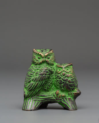 Decorative Himalayan Owl Figure