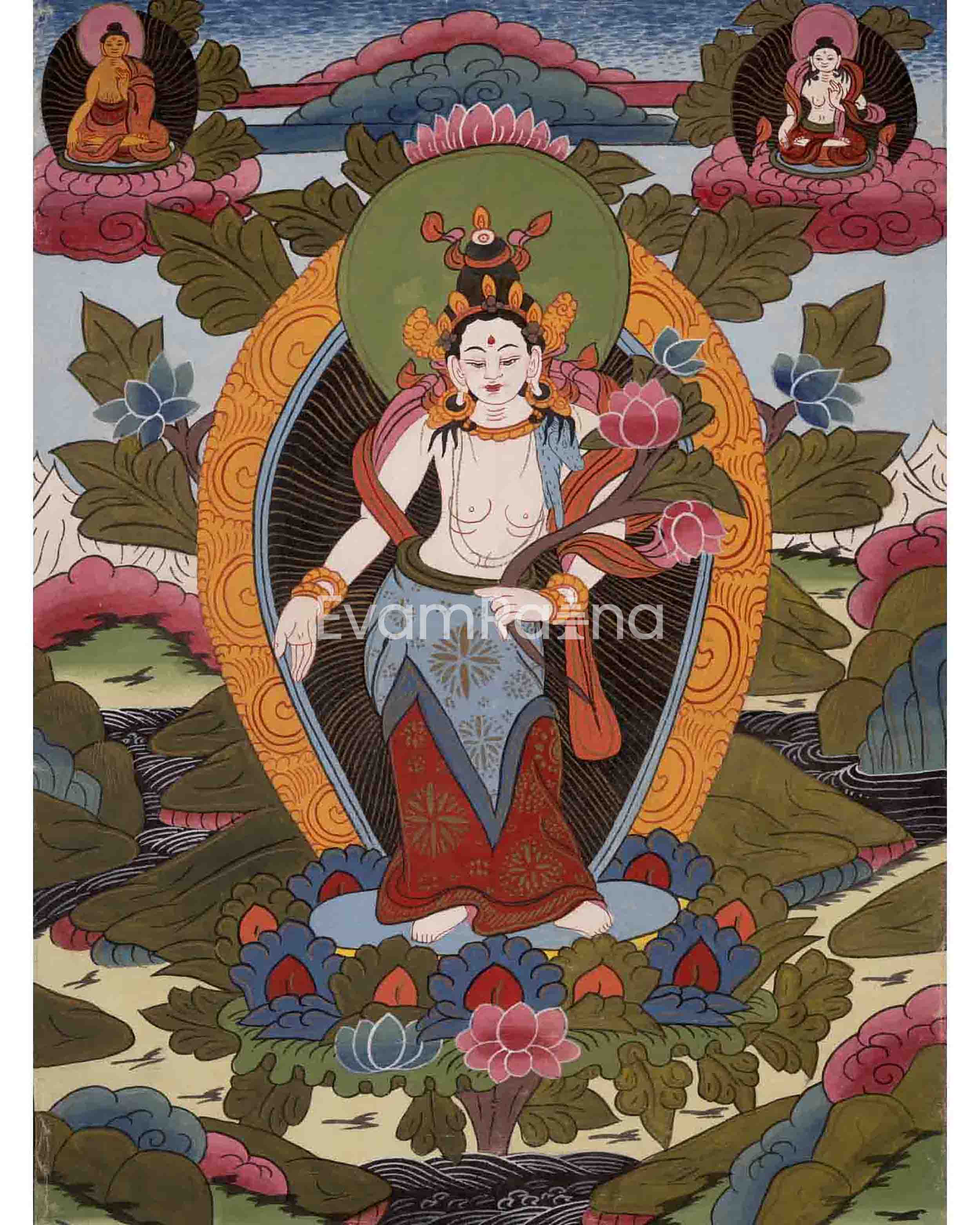 Padmapani Lokeshvara Thangka