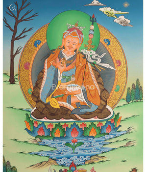 Padmasambhava Guru Rinpoche Thangka Painting