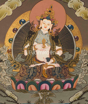 Thangka Painting Of Vajrasattva