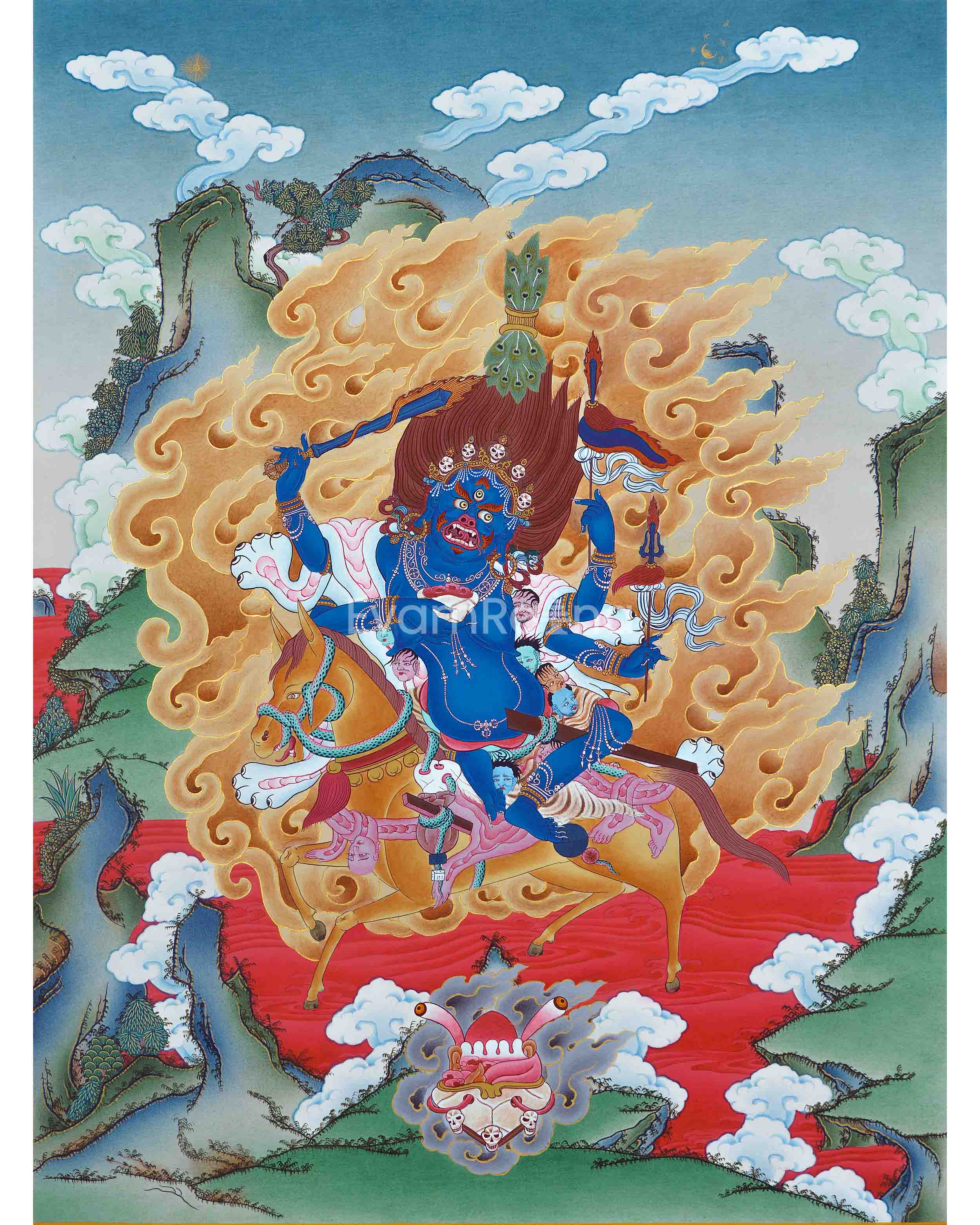 Hand-Made Palden Lhamo