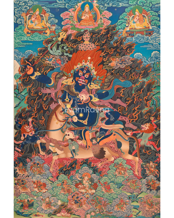 Palden Lhamo Thangka Print