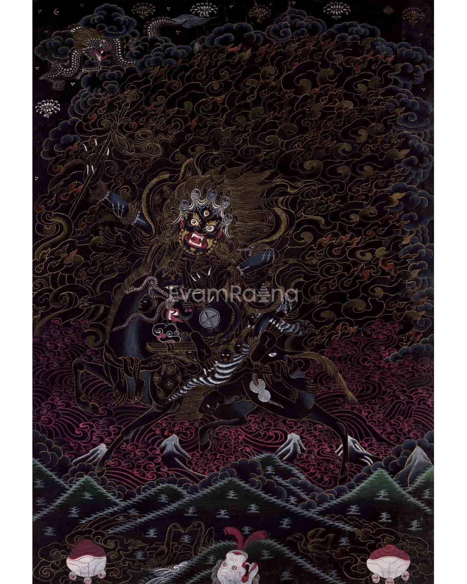 Palden Lhamo Thangka