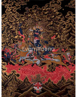 Original Hand-Painted Palden Lhamo Thangka