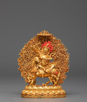 Tantric Buddhist Palden Lhamo Statue