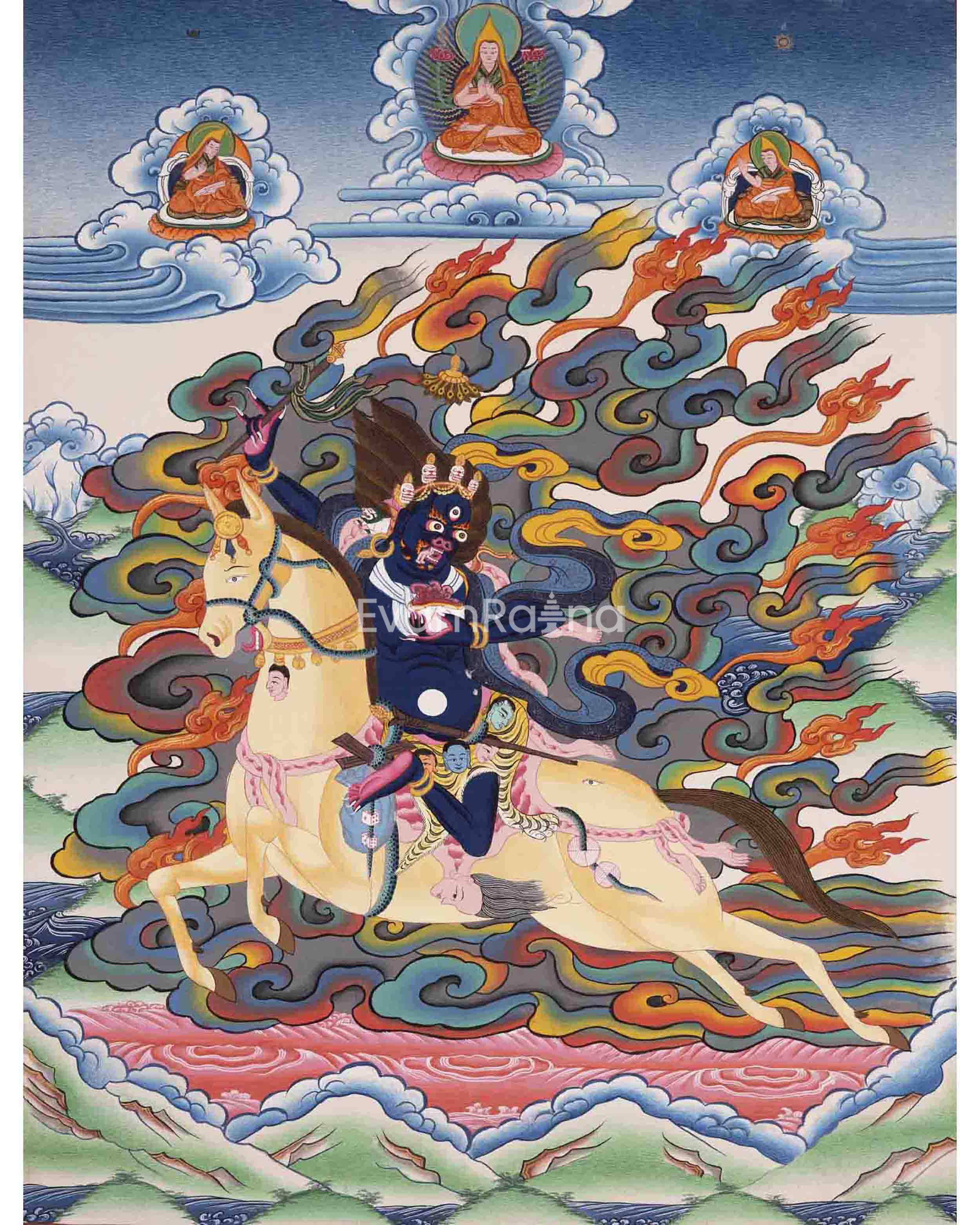 Palden Lhamo Thangka