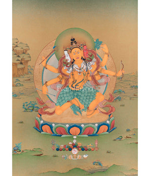High-Quality Parnashavari Canvas Print 