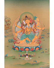 High-Quality Parnashavari Canvas Print 