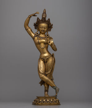 Brass Parbati Statue