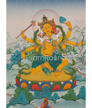 Parnashavari Dakini Thangka