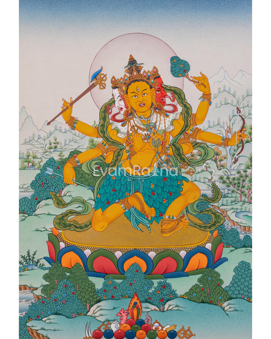 Parnashavari Thangka