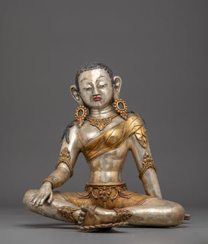 Parvati Copper Gold Plated Statue | Gold & Silver Plating