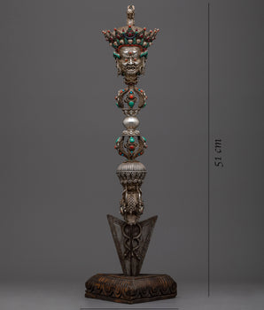 Authentic Tibetan Phurba Set | Perfect for Spiritual Practices and Rituals