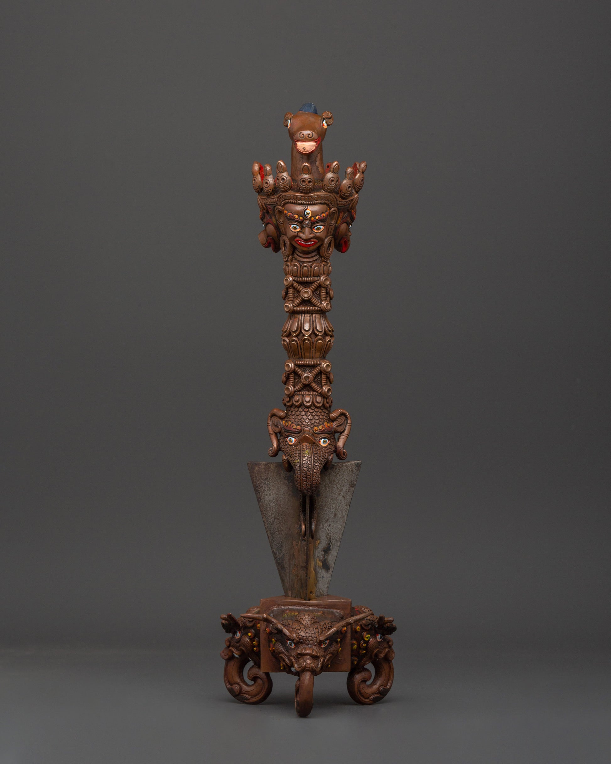 Tibetan Iron Phurba
