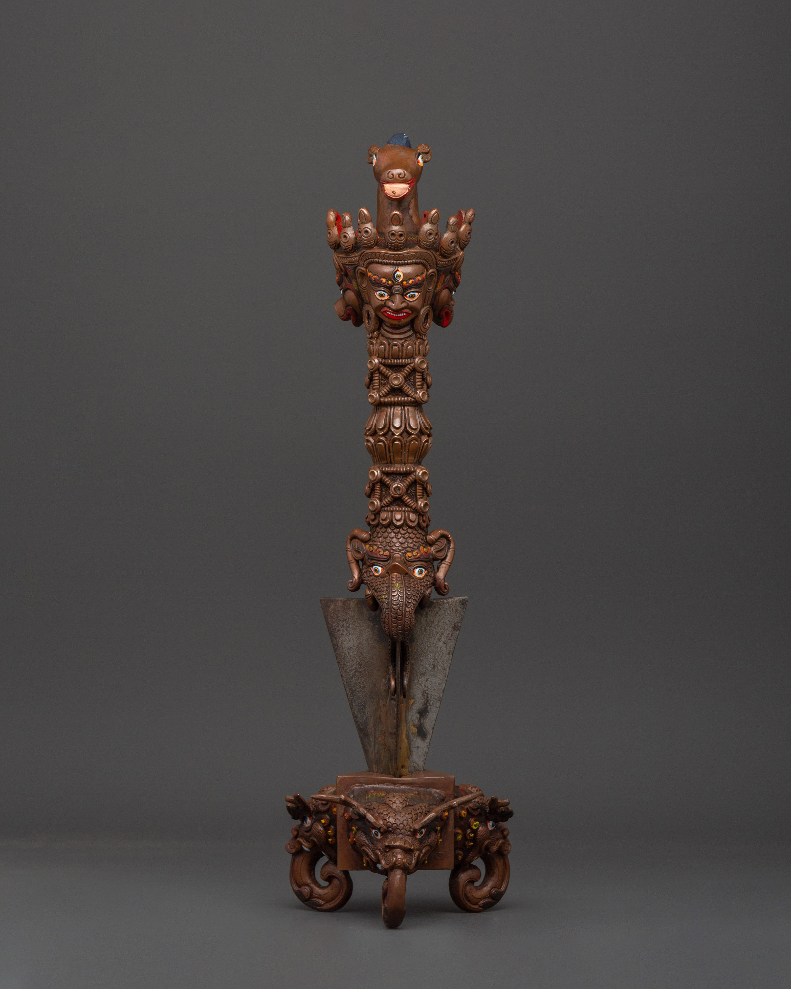 Tibetan Iron Phurba