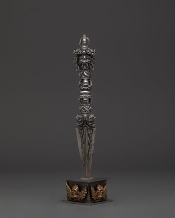 Nepalese iron ritual phurba