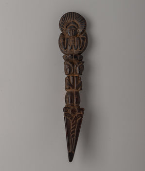 Wooden Dorje Phurba Dagger