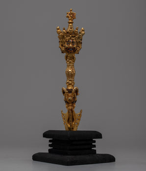 Wooden Base Phurba