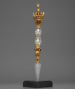 Tibetan Crystal Phurba