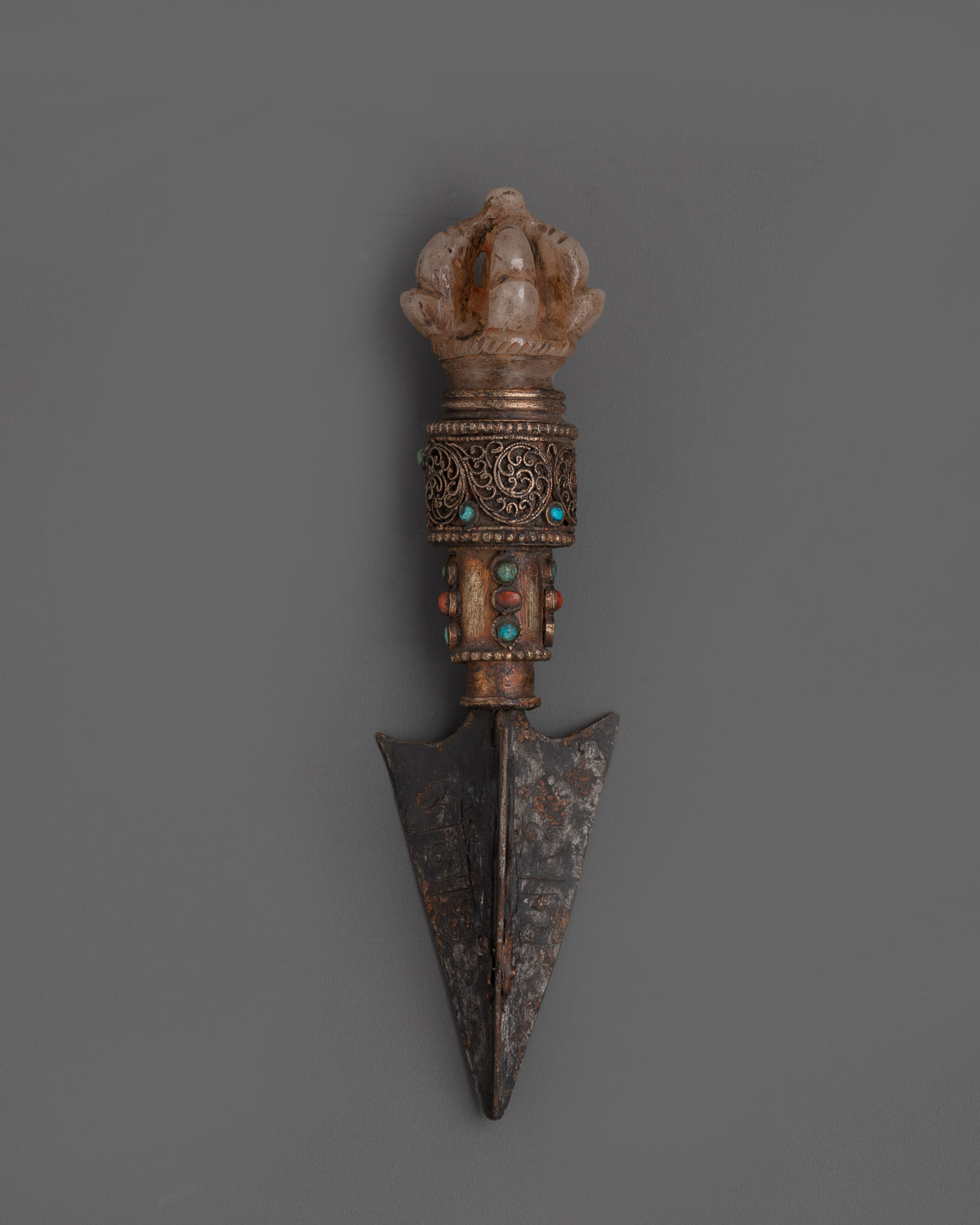 Tibetan Buddhist Phurba Ritual Dagger | Vajrayana Ceremonial Tool