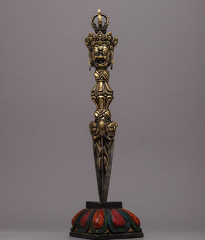 Brass Phurba | Experience Spiritual Protection with the Authentic Brass Phurba