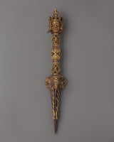 Handcrafted Bronze Phurba Ritual Dagger