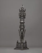 Handcrafted Iron Vajra Phurba