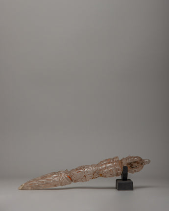 Buddhist Crystal Ritual Dagger Phurba