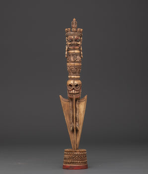 Yak Bone Tibetan Phurba