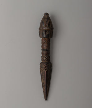 Sacred wooden Phurba dagger