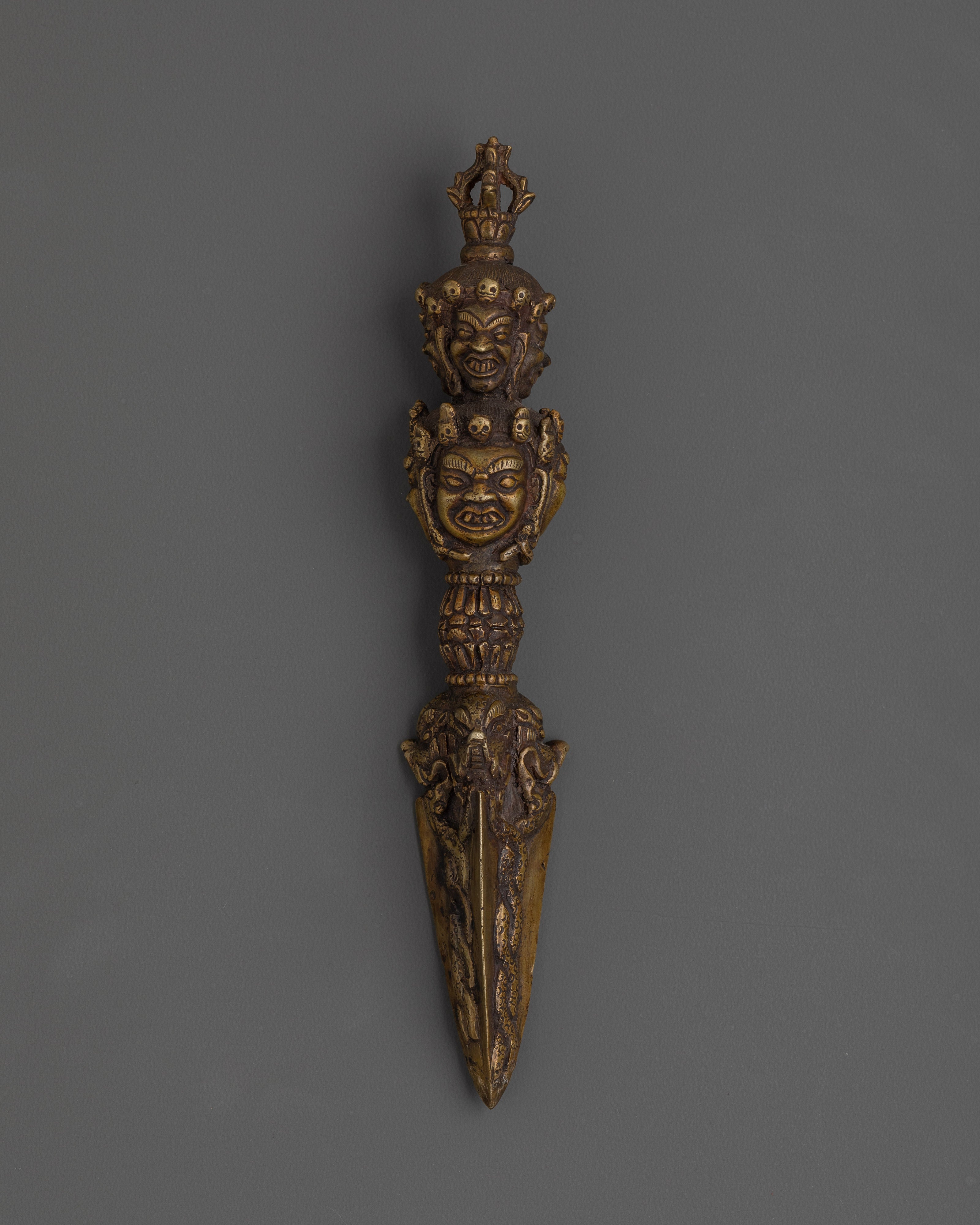 Bronze Buddhist Phurba