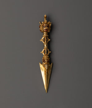 Tibetan shrine ritual dagger