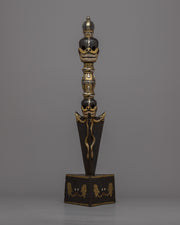 Exquisite Hand-Carved Phurba