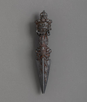 Iron Phurba for Ritual Ceremonies