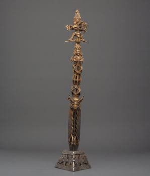Sacred Buddhist protective Phurba 