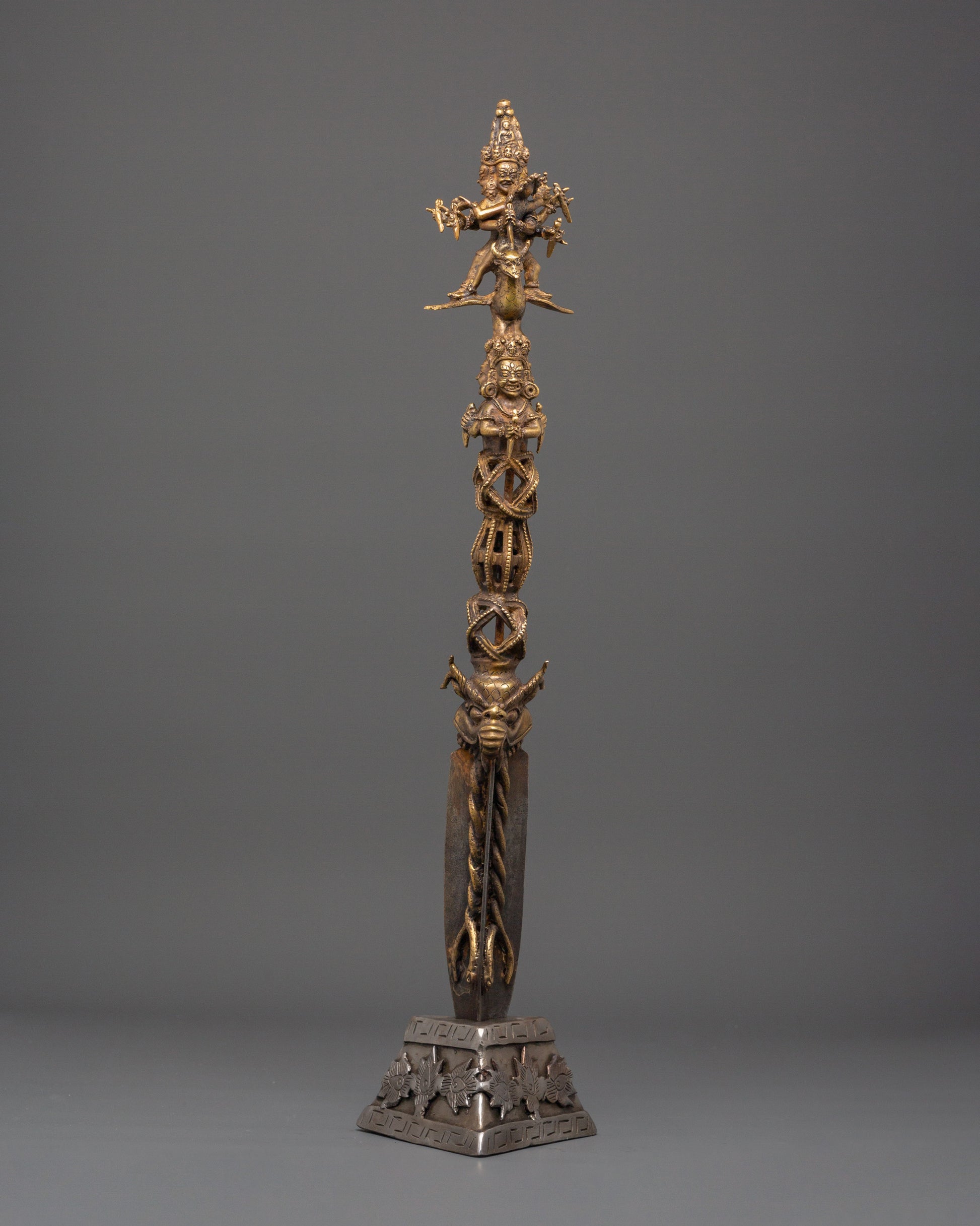 Sacred Buddhist protective Phurba