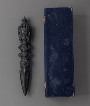 Tibetan Ritual Phurba with Box