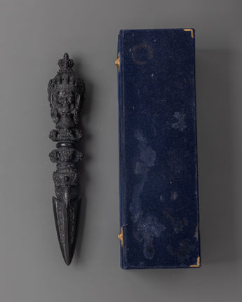 Tibetan Ritual Phurba with Box