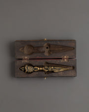 Handcrafted Phurba with Box | Buddhist Powerful Weapon Phurba for Protection