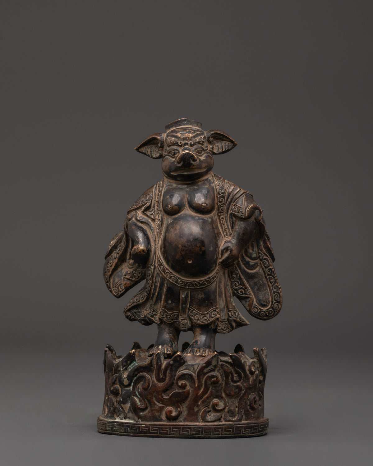Decorative Pig Statue  
