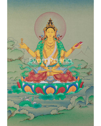 The Prajnaparamita Bodhisattva Thangka
