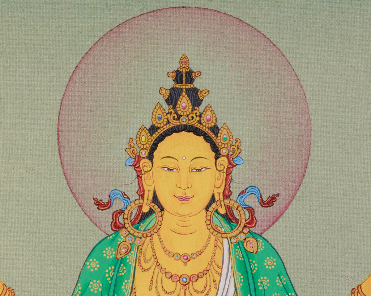The Prajnaparamita Bodhisattva Thangka | Mother of all Buddhas