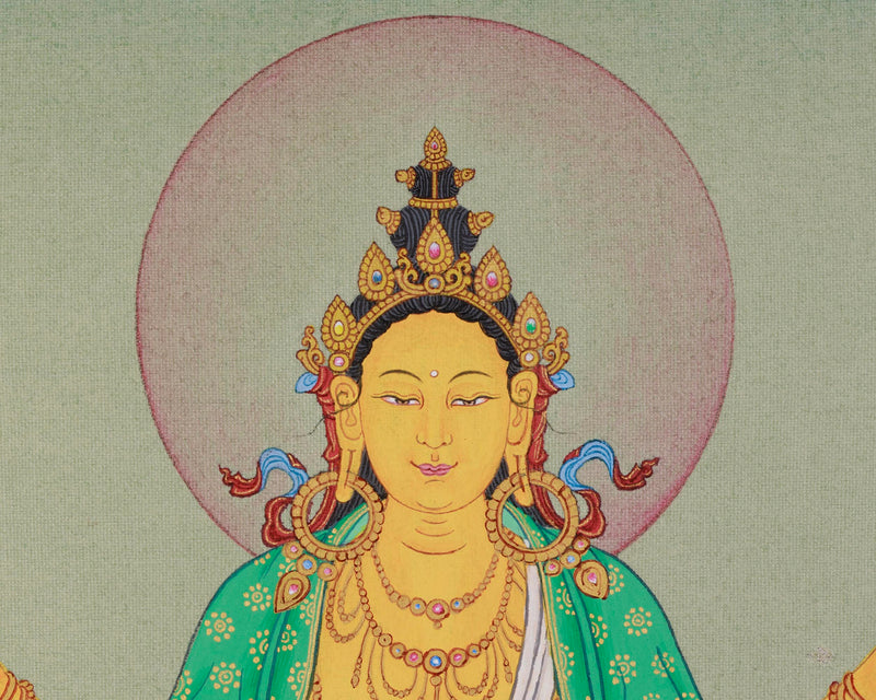 The Prajnaparamita Bodhisattva Thangka | Mother of all Buddhas